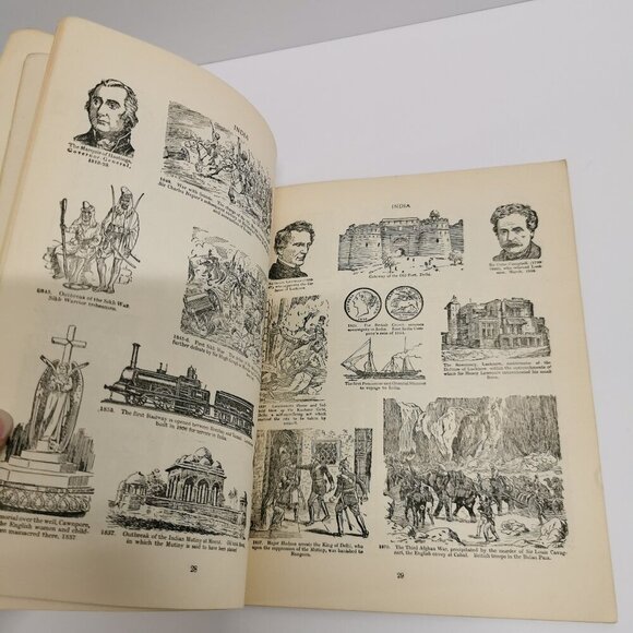 1950s Our Empire's Story Told in Pictures Illustrated History Britain British - Picture 8 of 9